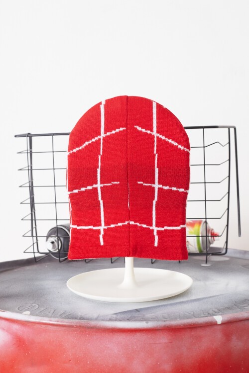 Beyaz Örümcek Adam Desenli Erkek Çocuk Bere 17248