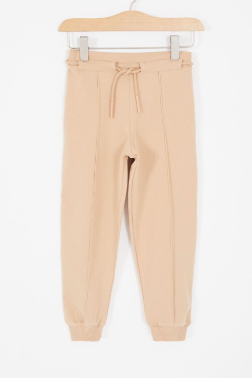 Çiçek Desenli Krem Kız Çocuk Takım 16683