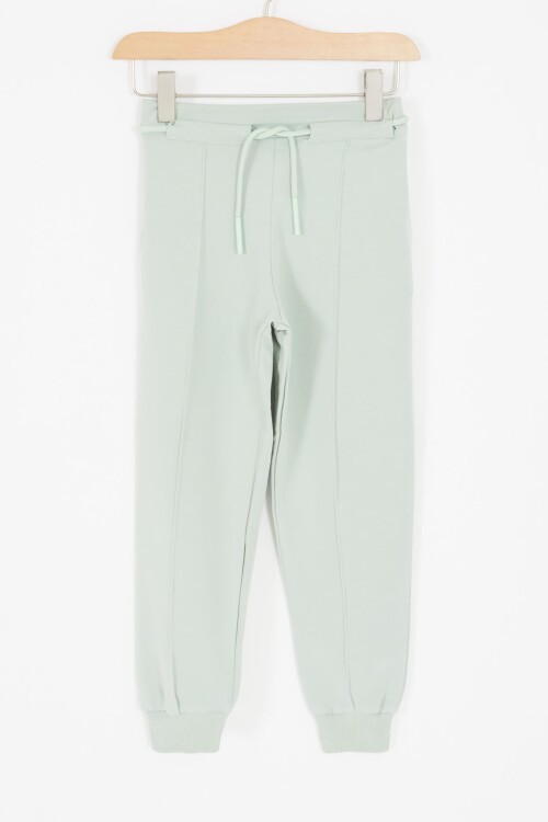 Çiçek Desenli Mint Kız Çocuk Takım 16681