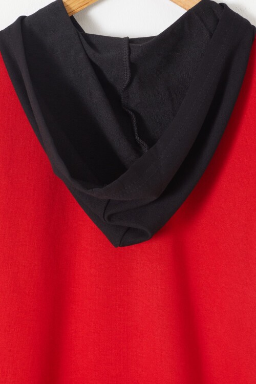 Erkek Çocuk Cepli Kapşonlu Sweatshirt 9-14 Yaş 14021