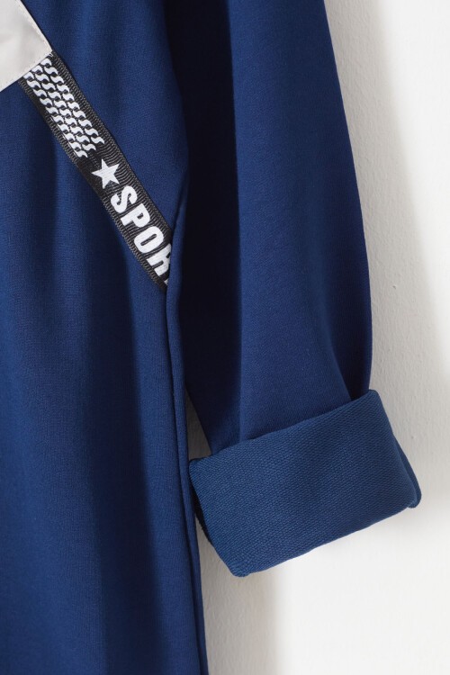 Erkek Çocuk Cepli Kapşonlu Sweatshirt 9-14 Yaş 14021