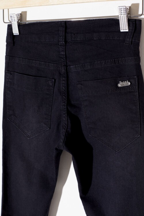 Erkek Çocuk Eskitme Desenli Jean Pantolon 17358