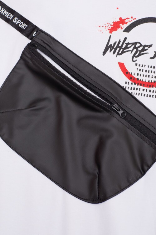 Erkek Çocuk Kapşonlu Cep Detaylı Sweatshirt 9-14 Yaş 14029