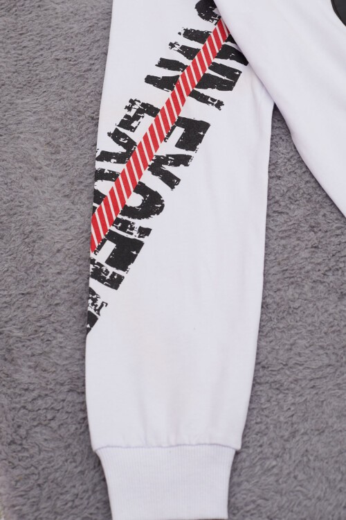 Erkek Çocuk Kapşonlu Cep Detaylı Sweatshirt 9-14 Yaş 14029