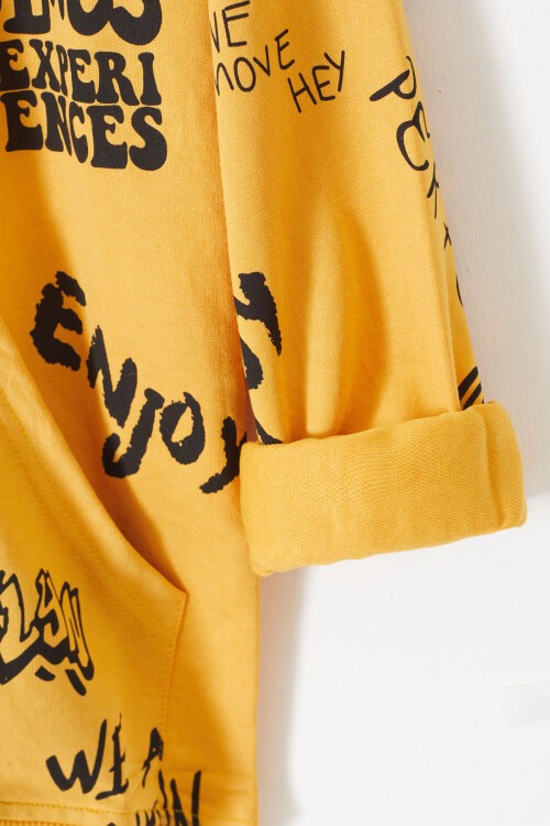 Erkek Çocuk Kapüşonlu Sweatshirt 14011