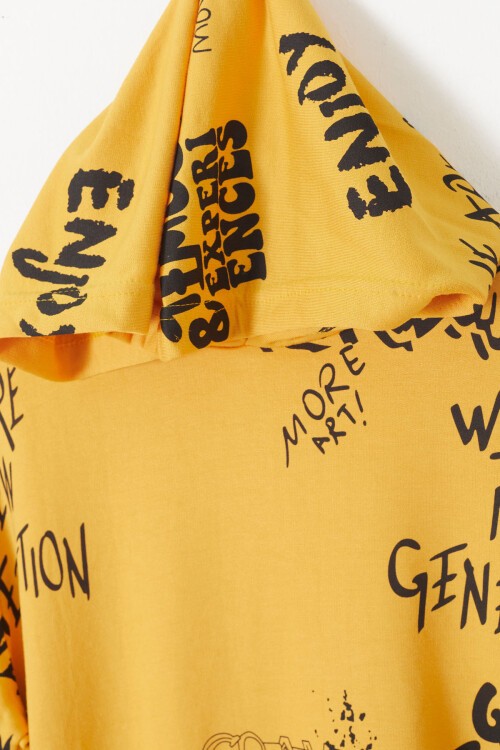 Erkek Çocuk Kapüşonlu Sweatshirt 14011