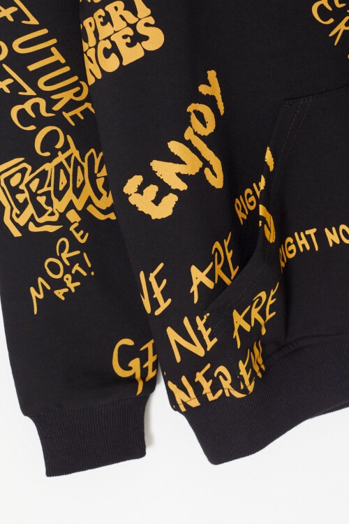 Erkek Çocuk Kapüşonlu Sweatshirt 14011