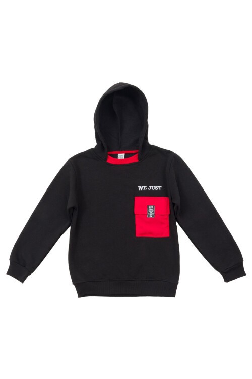 Erkek Çocuk Yazı Baskılı Polarlı Eşofman Takımı  14635