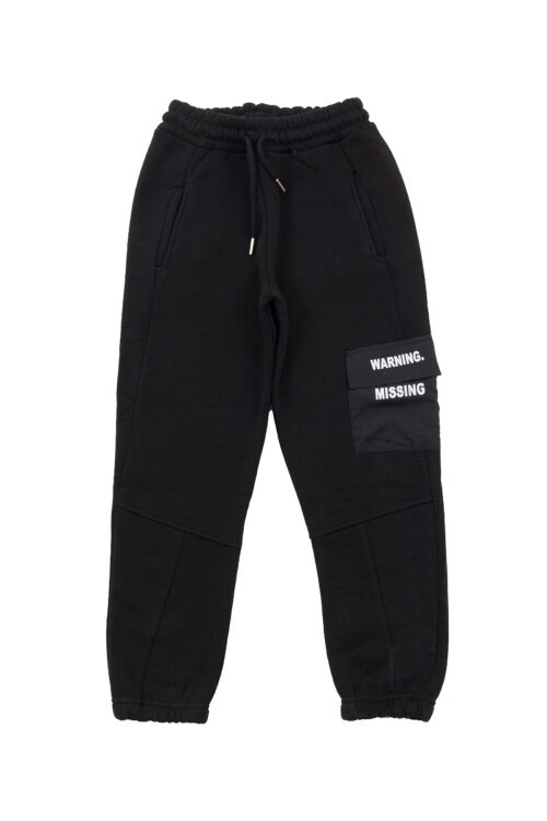 Erkek Çocuk Yazı Baskılı Polarlı Eşofman Takımı  14635