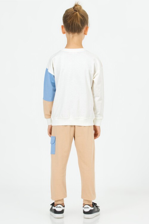 Erkek Çocuk Yazı Baskılı Takım 17156