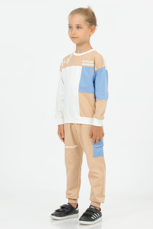 Erkek Çocuk Yazı Baskılı Takım 17180