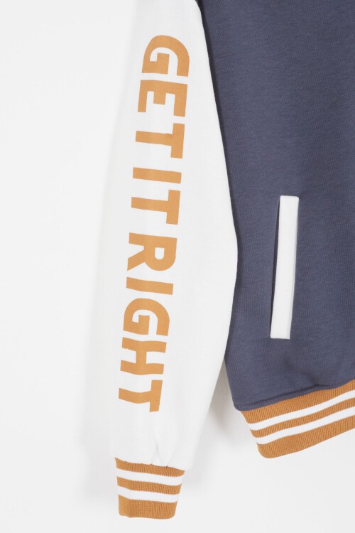 Füme Champions Yazılı Kolej Ceketli Erkek Çocuk Takım 16724