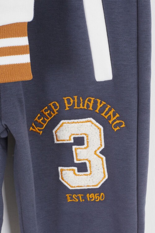 Füme Champions Yazılı Kolej Ceketli Erkek Çocuk Takım 16724