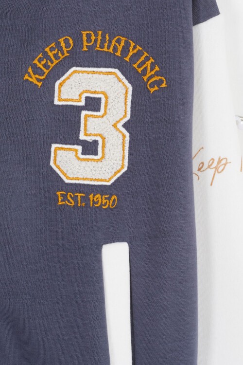 Füme Champions Yazılı Kolej Ceketli Erkek Çocuk Takım 16724