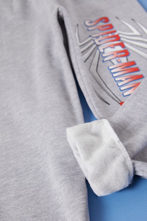 Gri Örümcek Adam Baskılı Erkek Çocuk Eşofman Takımı 17271