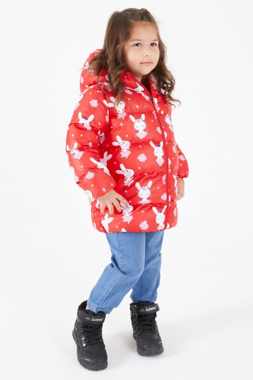 Kız Çocuk Sevimli Karakter Baskılı 15608