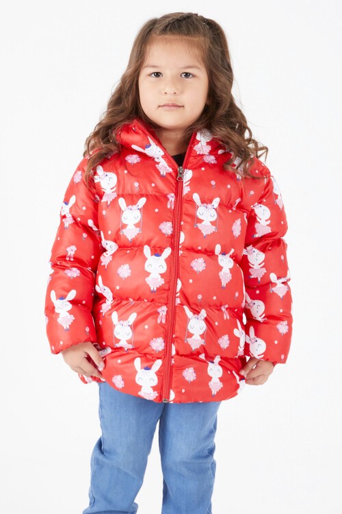 Kız Çocuk Sevimli Karakter Baskılı 15608