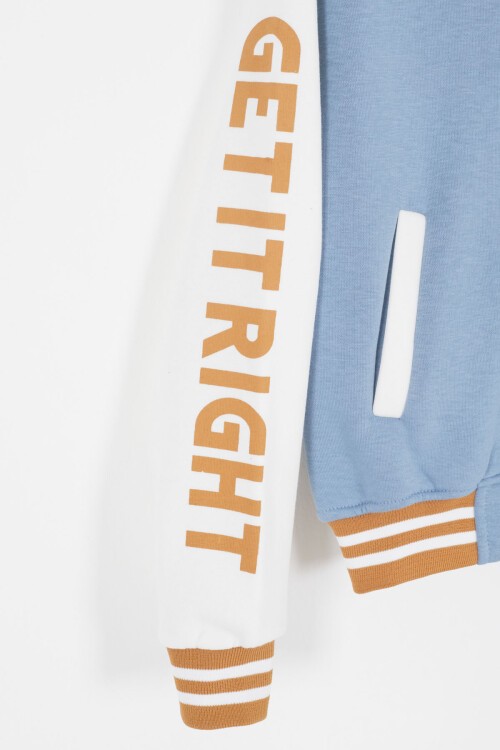 Mavi Champions Yazılı Kolej Ceketli Erkek Çocuk Takım 16726