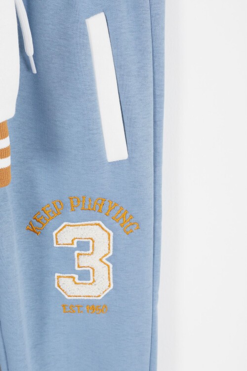 Mavi Champions Yazılı Kolej Ceketli Erkek Çocuk Takım 16726