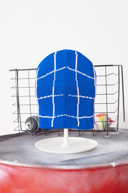 Mavi Örümcek Adam Desenli Erkek Çocuk Bere 17247