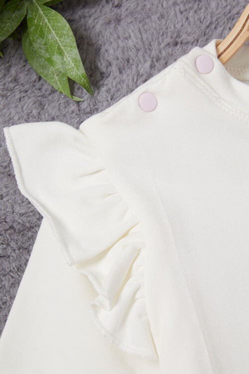 Renkli Balonlar Baskılı Kız Bebek Takımı 16977