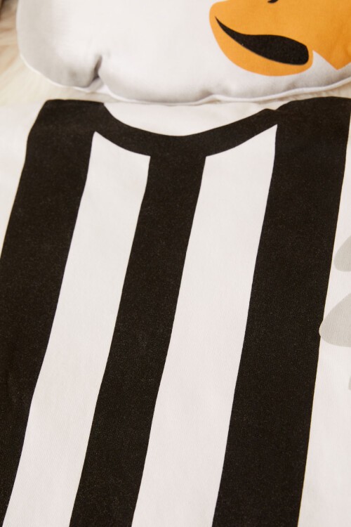 Beyaz Kartal Baskılı Yastıklı Erkek Bebek Alt Açma 17483