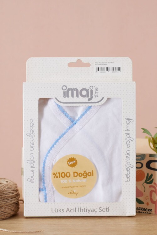 Erkek Bebek Mavi 5li Acil İhtiyaç Seti 17525