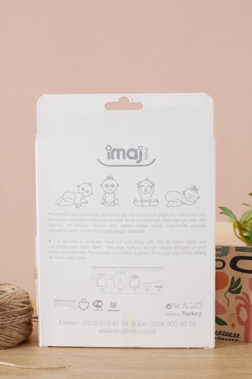 Kız Bebek Pembe 5li Acil İhtiyaç Seti 17526