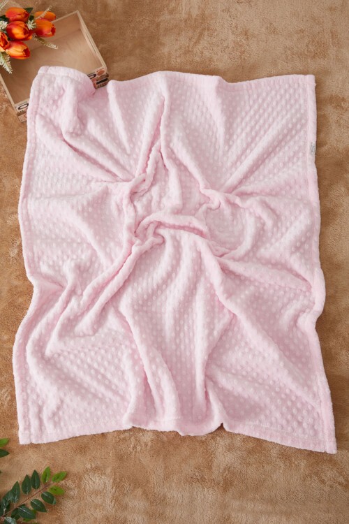 Kız Bebek Pembe Tomurcuk Battaniye 17476