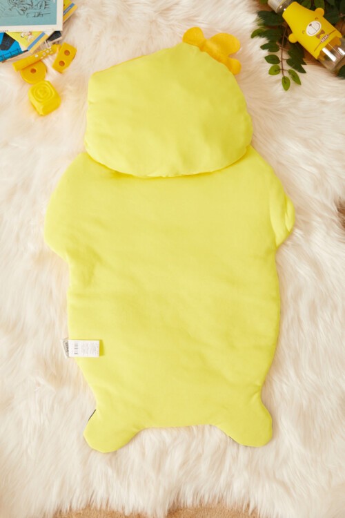 Sarı Kanarya Baskılı Yastıklı Erkek Bebek Alt Açma 17484