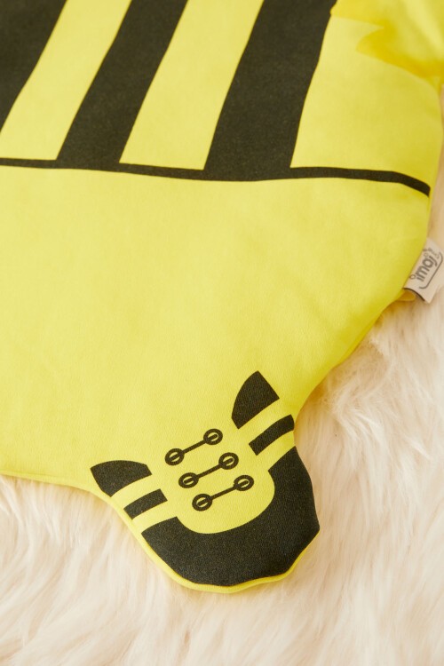 Sarı Kanarya Baskılı Yastıklı Erkek Bebek Alt Açma 17484