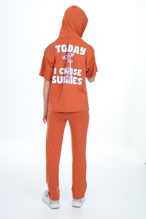 Taba Karakter Baskılı Kız Çocuk Takım 17846