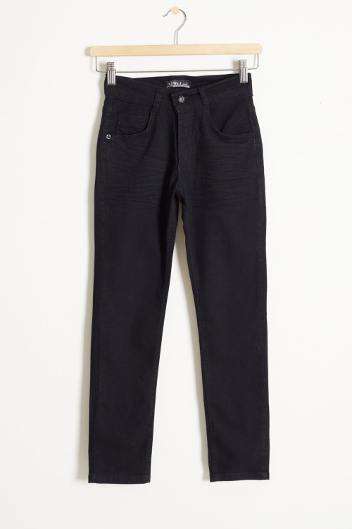 Siyah Erkek Çocuk Basic Jean Pantolon 12-17 Yaş 17747