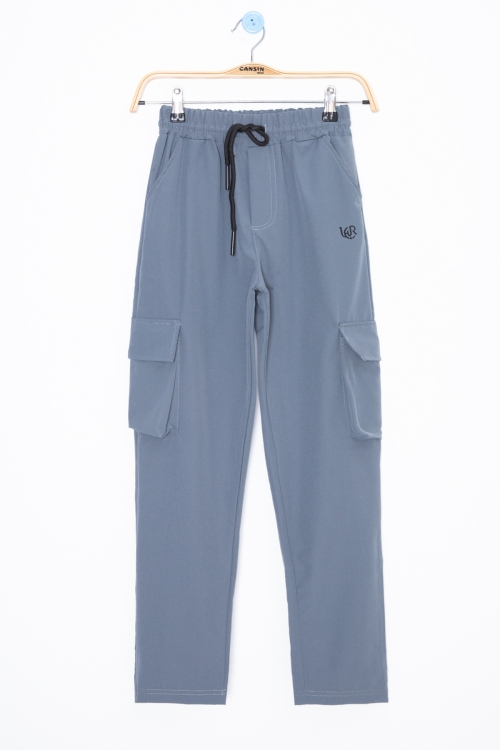 İndigo Kargo Cepli Erkek Çocuk Paraşüt Pantolon 20214