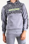 Erkek Çocuk Amazing Baskılı Sweatshirt 8-12 Yaş 14038