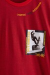 Erkek Çocuk Champions Yazı Baskılı Tshirt 9-14 Yaş 14068