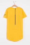 Erkek Çocuk Sarı Goril Baskı 8-13 Yaş T-Shirt 1300