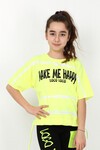 Kız Çocuk Oversize Batik Tshirt 10-15 Yaş 13955