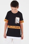 Erkek Çocuk Arkası Baskılı Tshirt 9-13 Yaş 14022