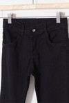 Kız Çocuk Düz Siyah Kot Pantolon 2-12 Yaş 13780