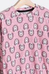 Kız Çocuk Kirpi Desenli Pijama Takımı 14631