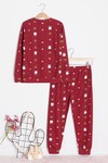 Kız Çocuk Sevimli Hayvan Figürlü Pijama Takımı 14633