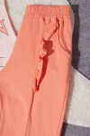 Kız Çocuk Turuncu Frozen Baskılı Tişörtlü Takım 15260