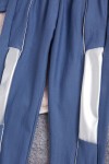 Mavi Reflektör Şeritli Kapüşonlu Kız Çocuk Eşofman Takımı 16320